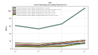 Lessee Operating Lease Liability Undiscounted Excess Amount