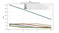 Lessee Operating Lease Liability Undiscounted Excess Amount