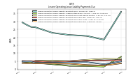 Lessee Operating Lease Liability Undiscounted Excess Amount