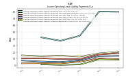 Lessee Operating Lease Liability Undiscounted Excess Amount