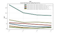 Lessee Operating Lease Liability Undiscounted Excess Amount