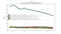 Lessee Operating Lease Liability Undiscounted Excess Amount